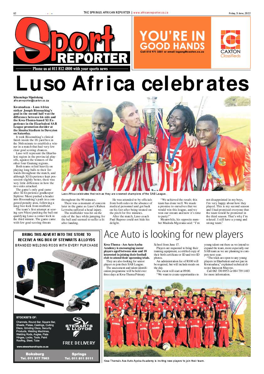 African Reporter 3 June 2022 page 12