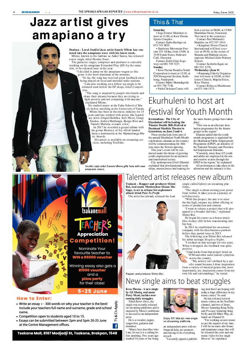 African Reporter 3 June 2022 page 4