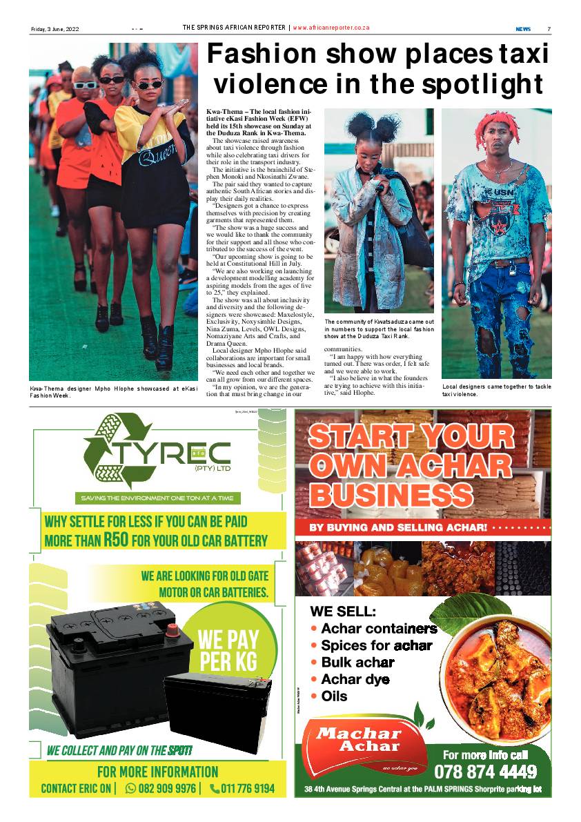 African Reporter 3 June 2022 page 7