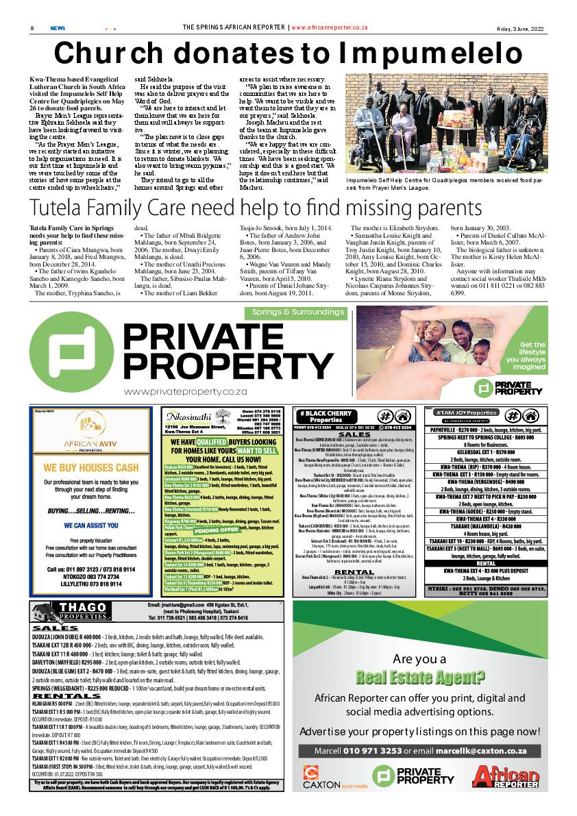 African Reporter 3 June 2022 page 8