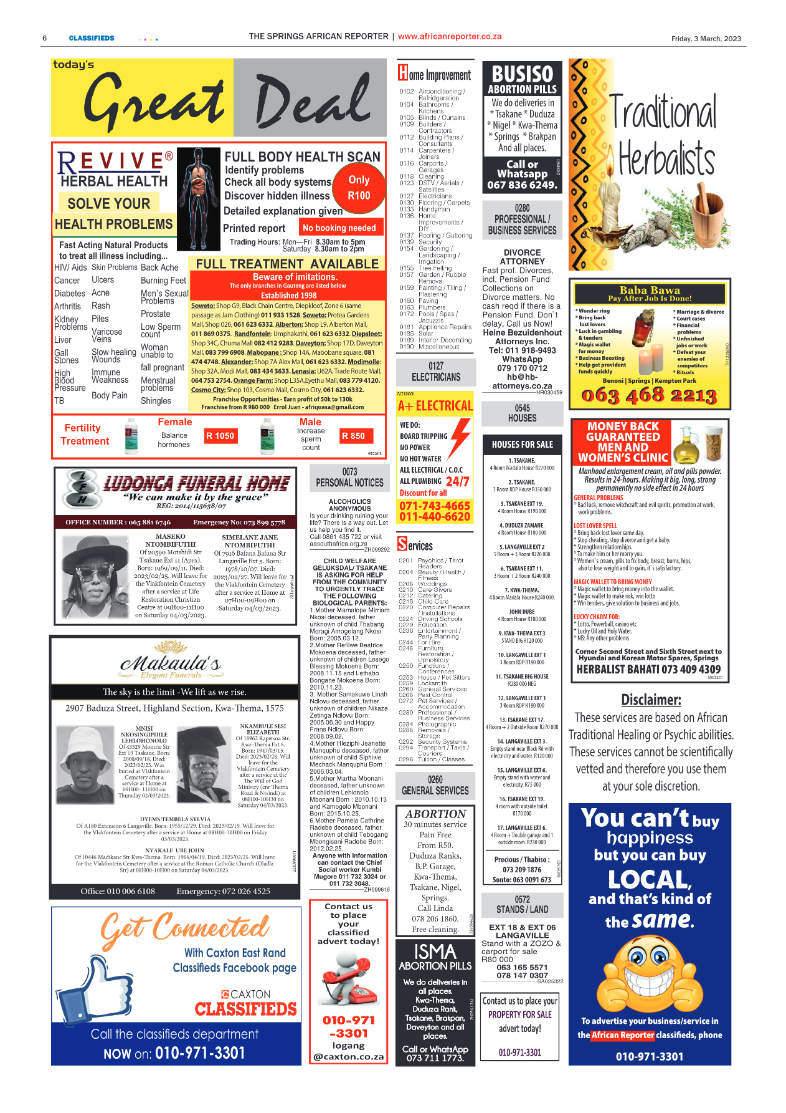 African Reporter 3 March 2023 page 6