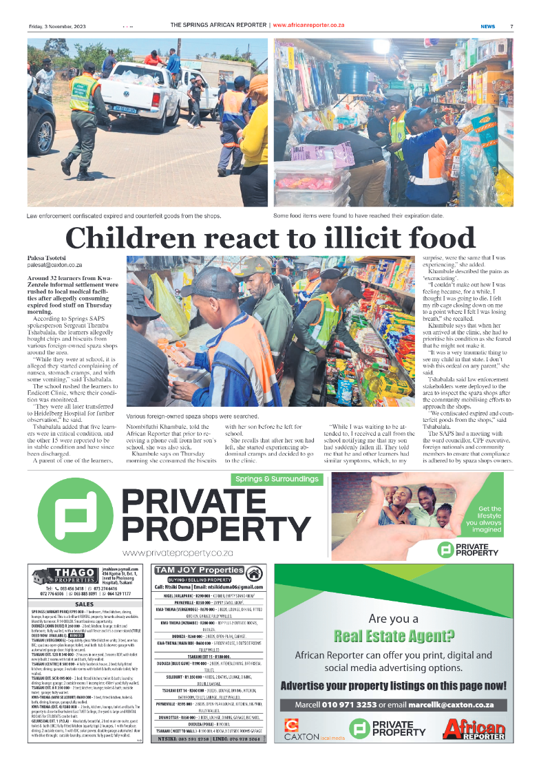 African Reporter 3 November 2023 page 7