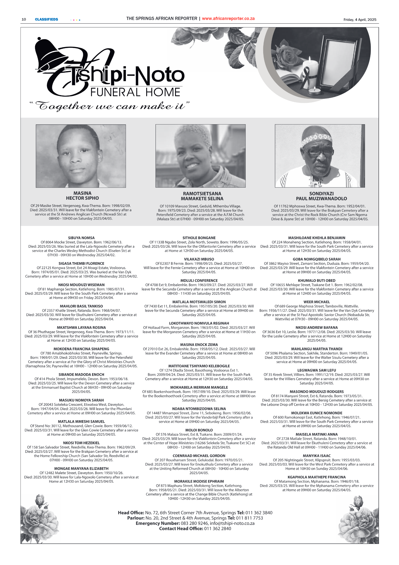 African Reporter 4 April 2025 page 10