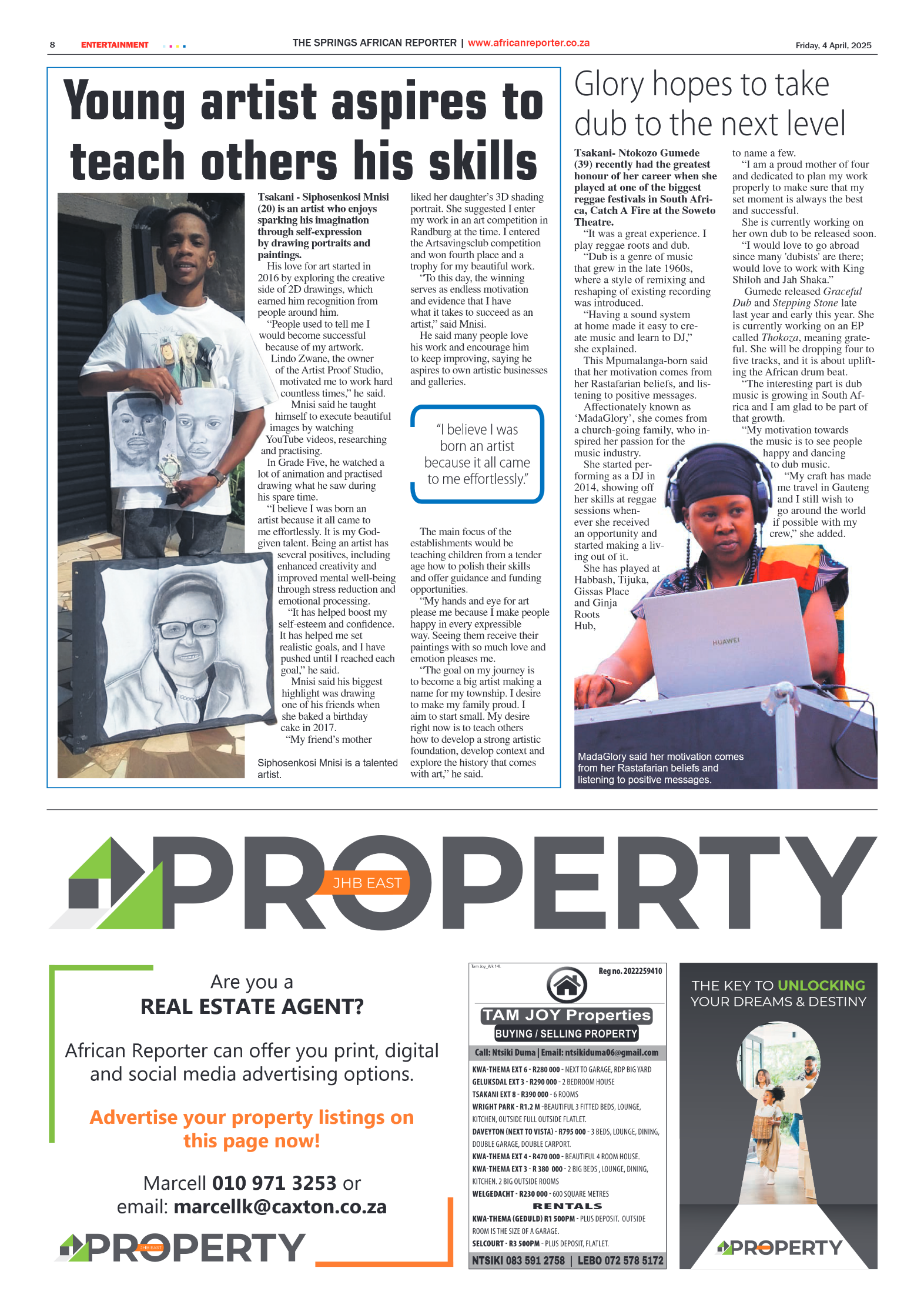 African Reporter 4 April 2025 page 8