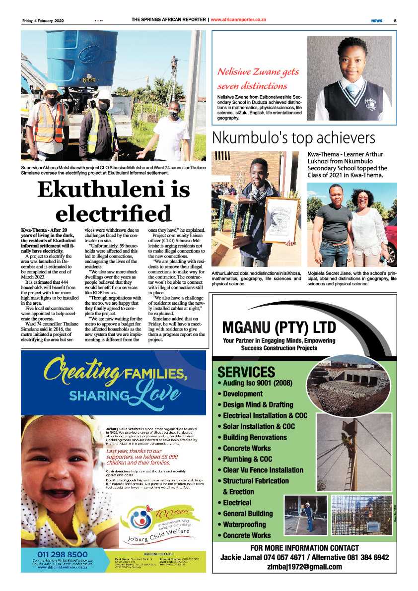 African Reporter 4 February 2022 page 5