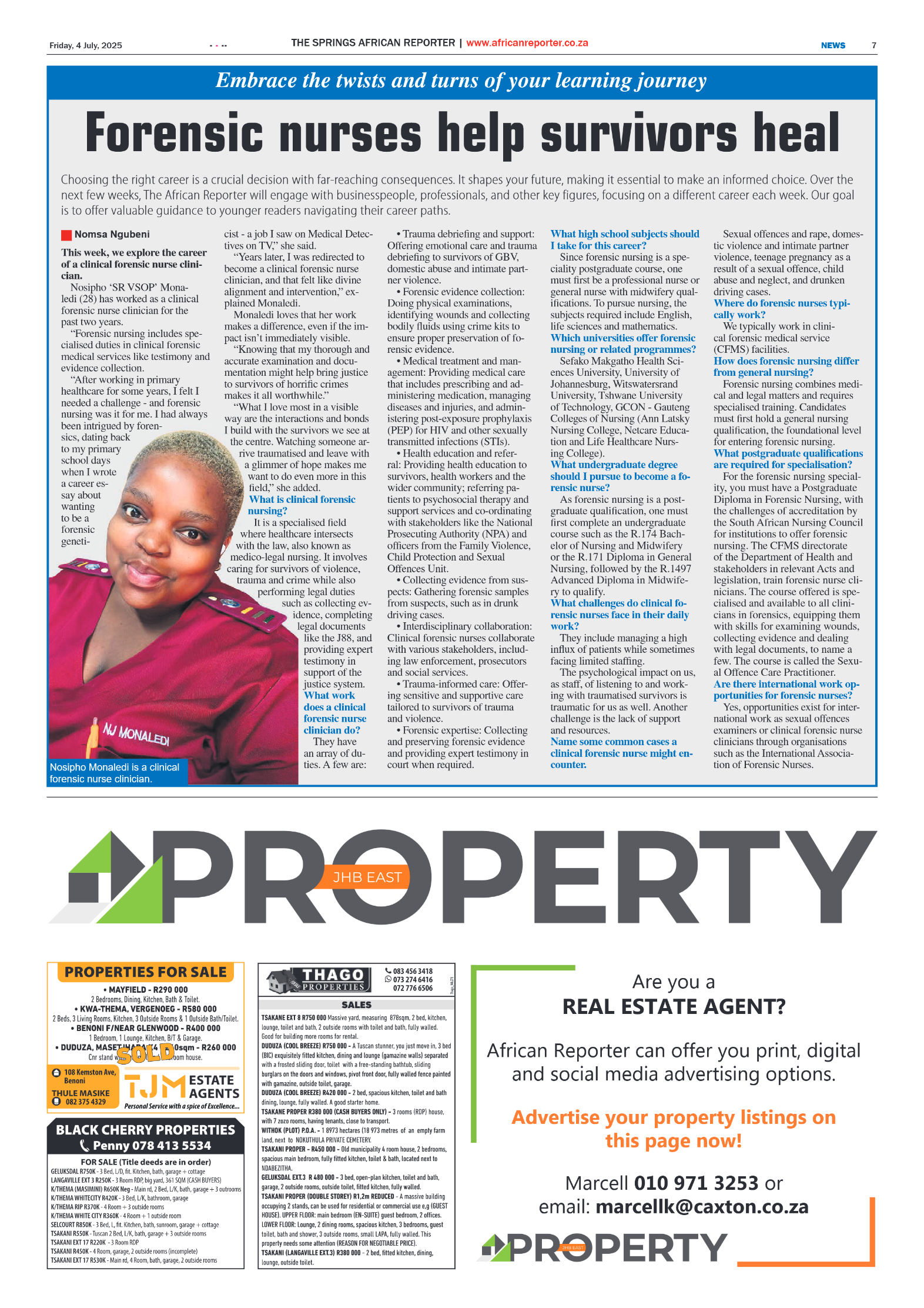 African Reporter 4 July 2025 page 7