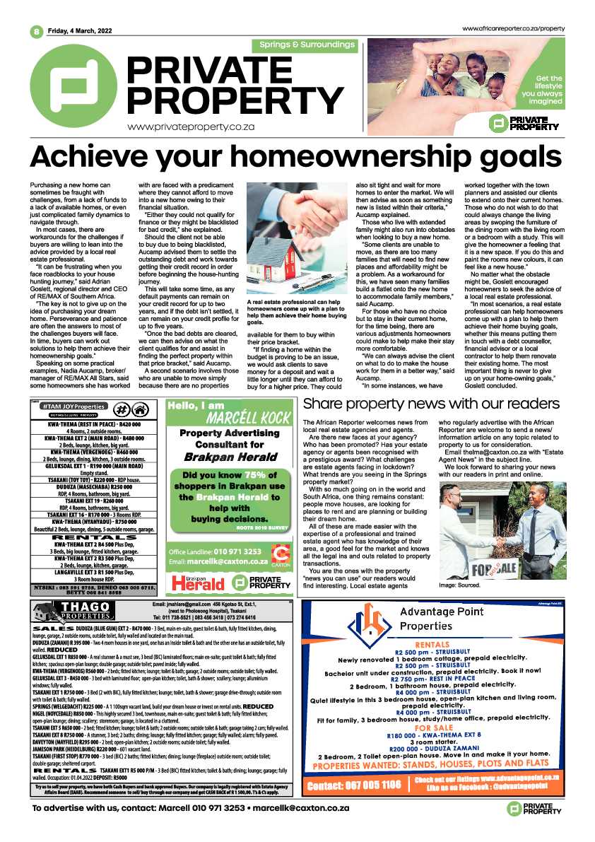African Reporter 4 March 2022 page 8