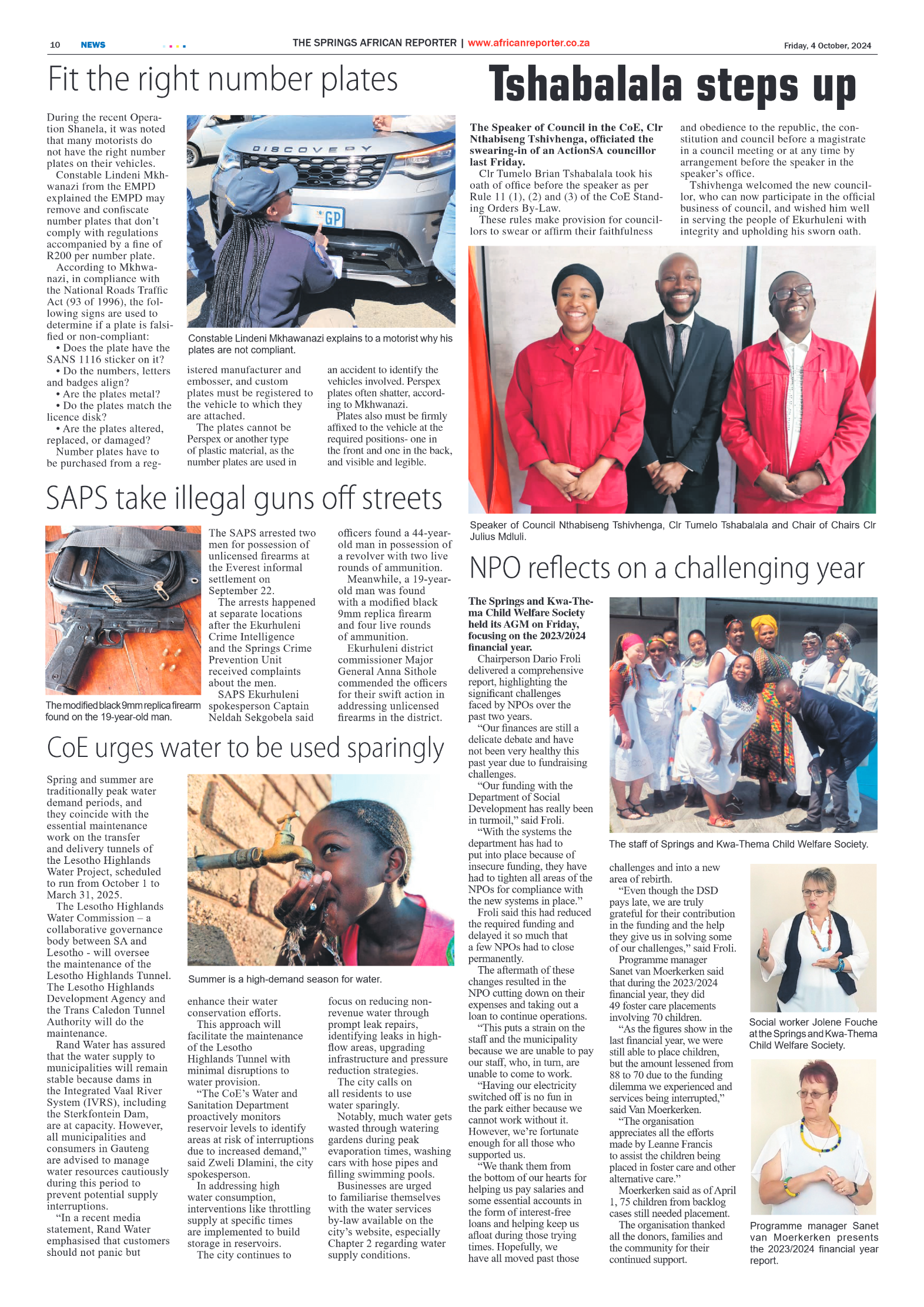 African Reporter 4 October 2024 page 10