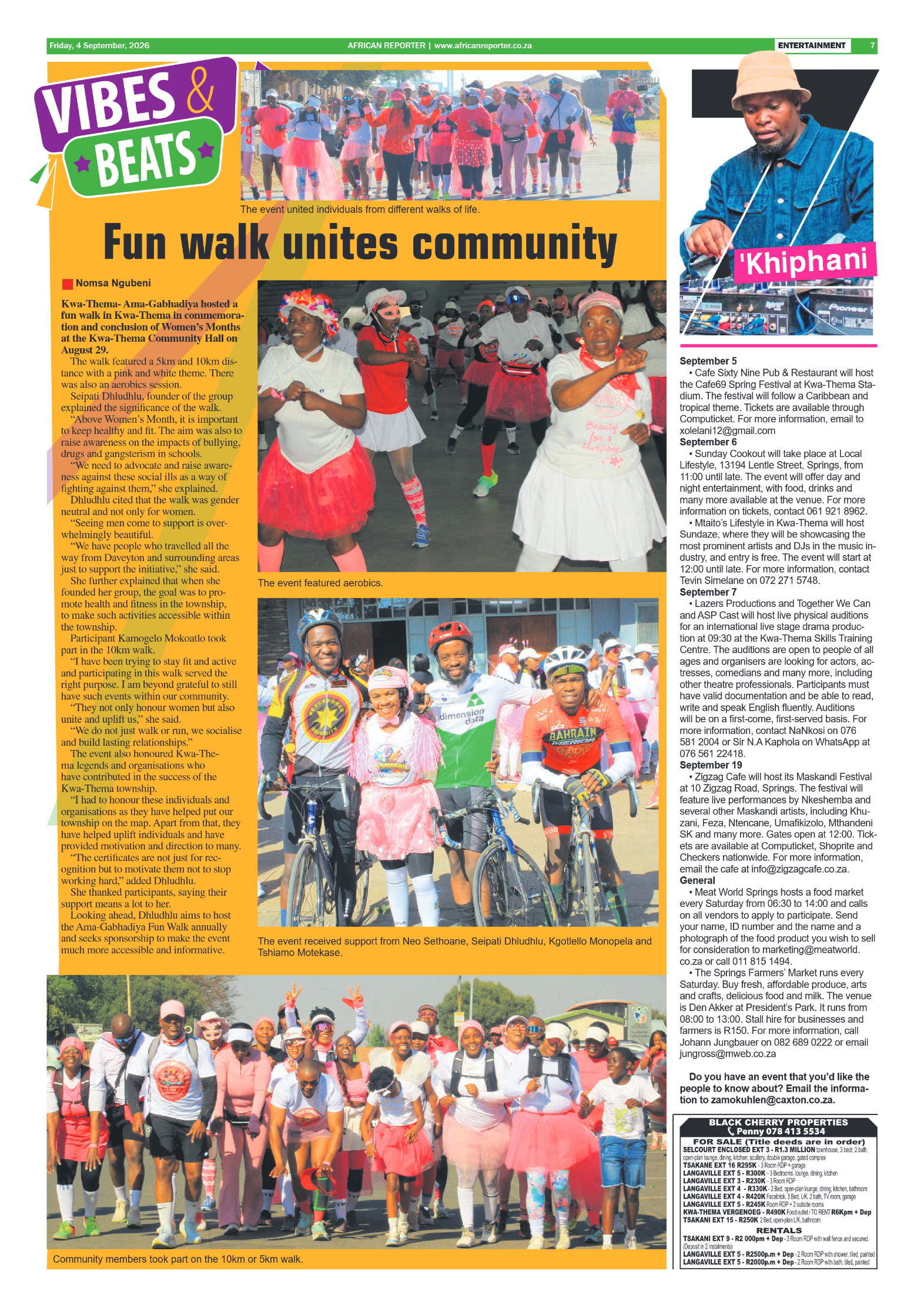 African Reporter 4 September 2026 page 7