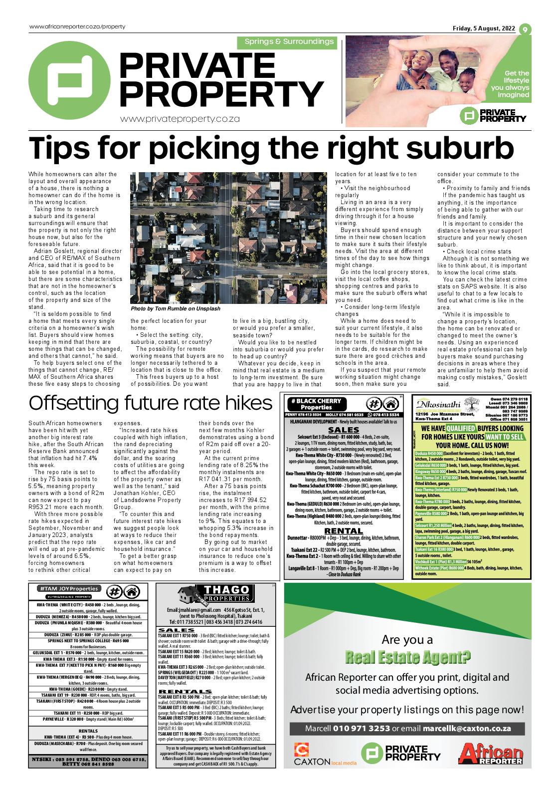 African Reporter 5 August 2022 page 9