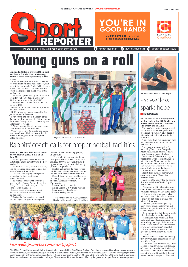 African Reporter 5 July 2024 page 12