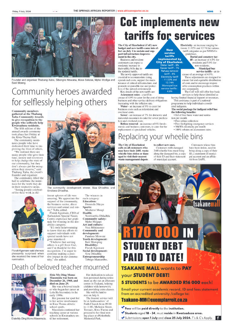 African Reporter 5 July 2024 page 3