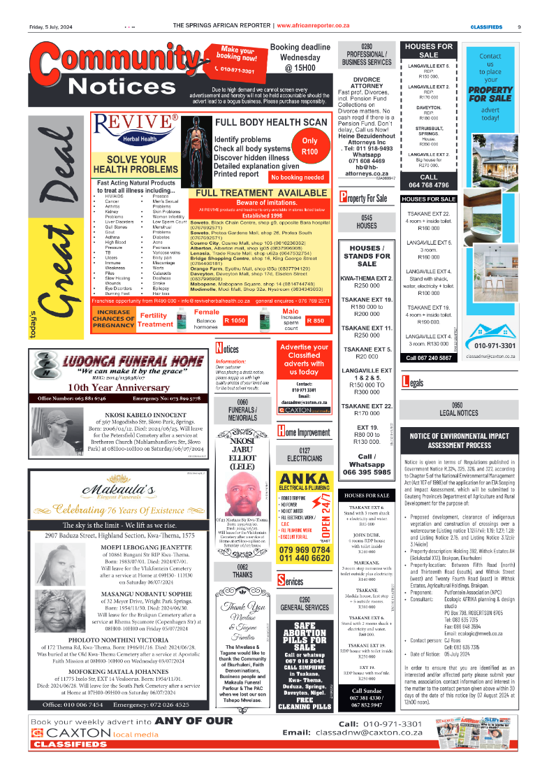 African Reporter 5 July 2024 page 9