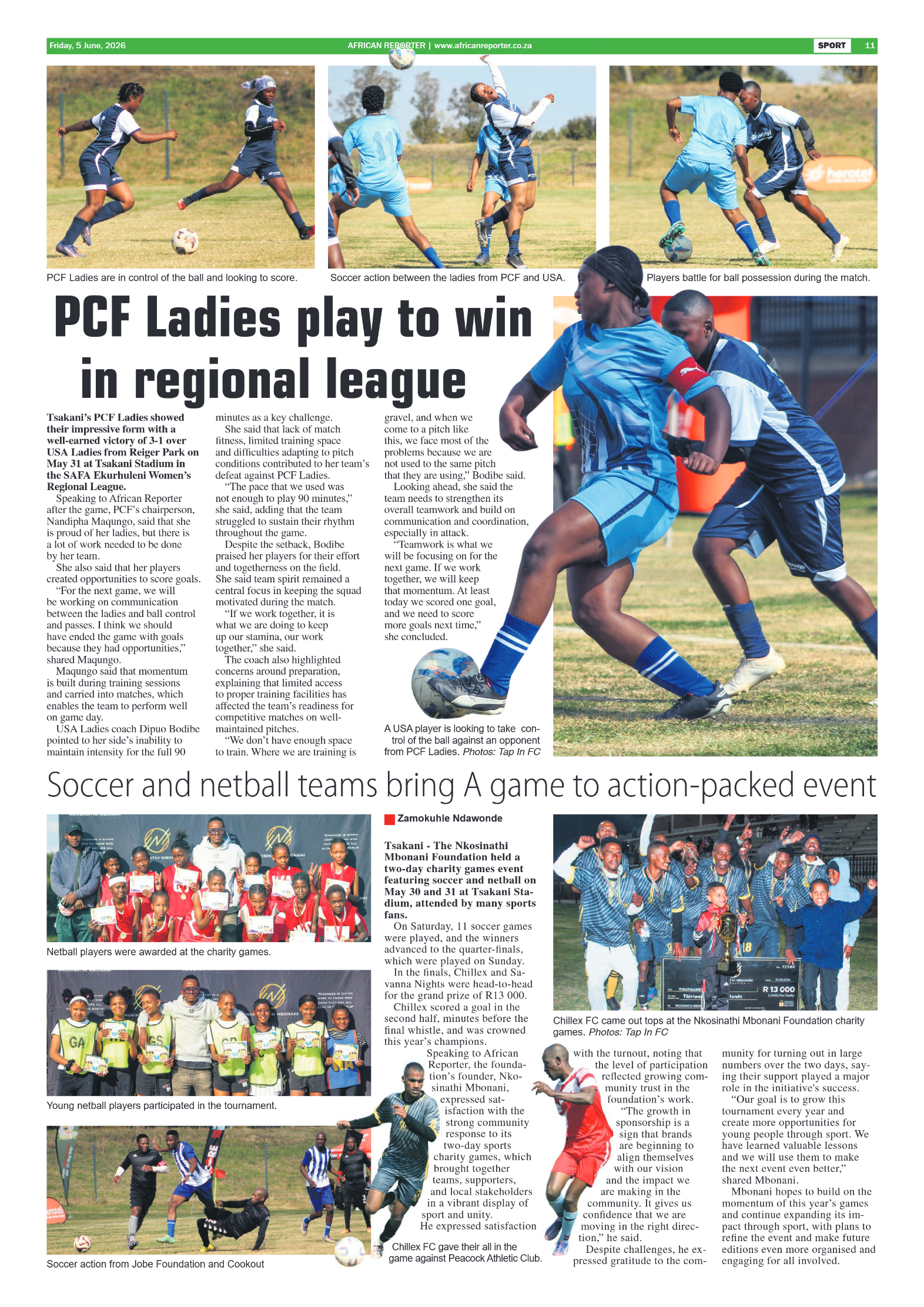 African Reporter 5 June 2026 page 11