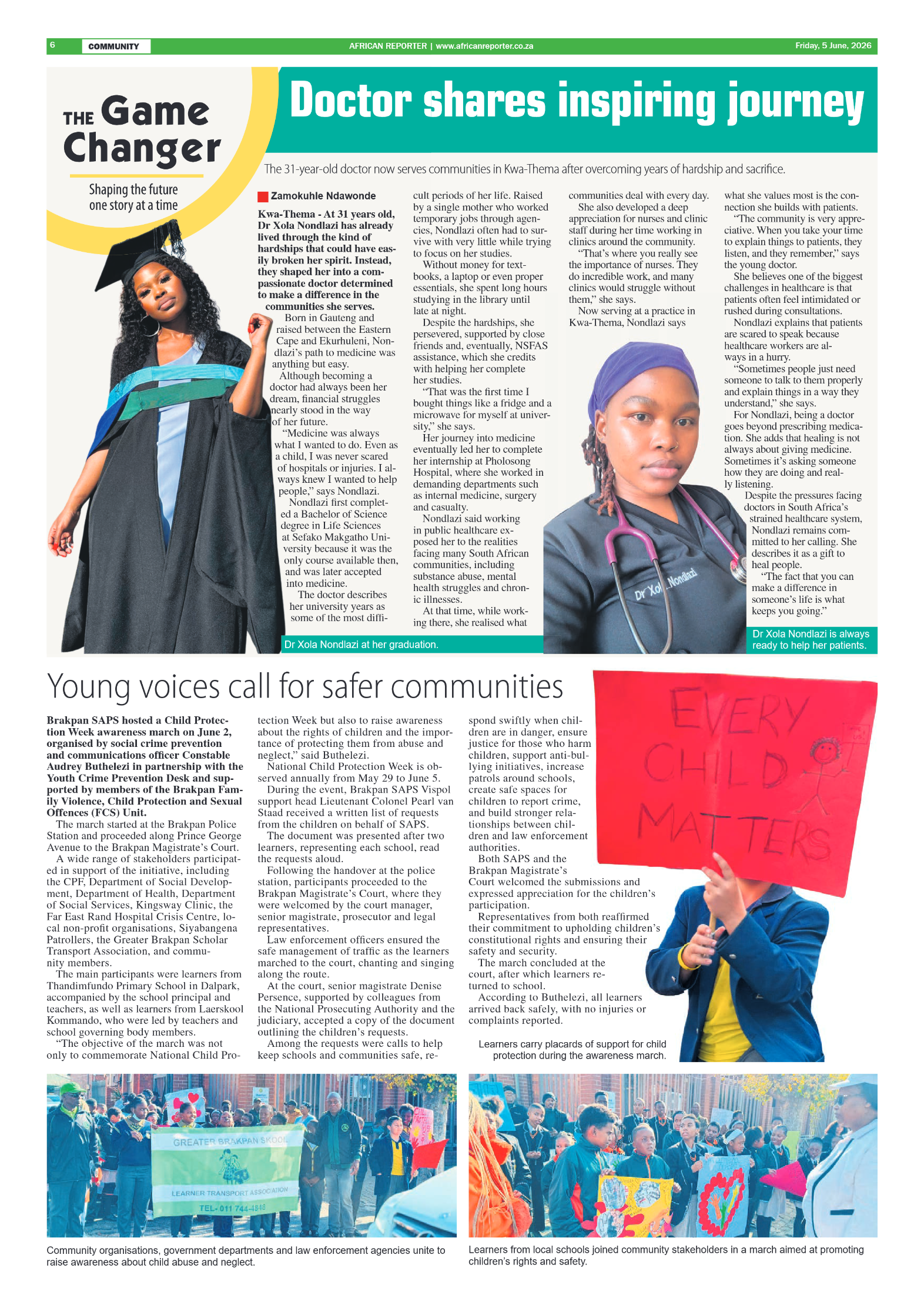 African Reporter 5 June 2026 page 6
