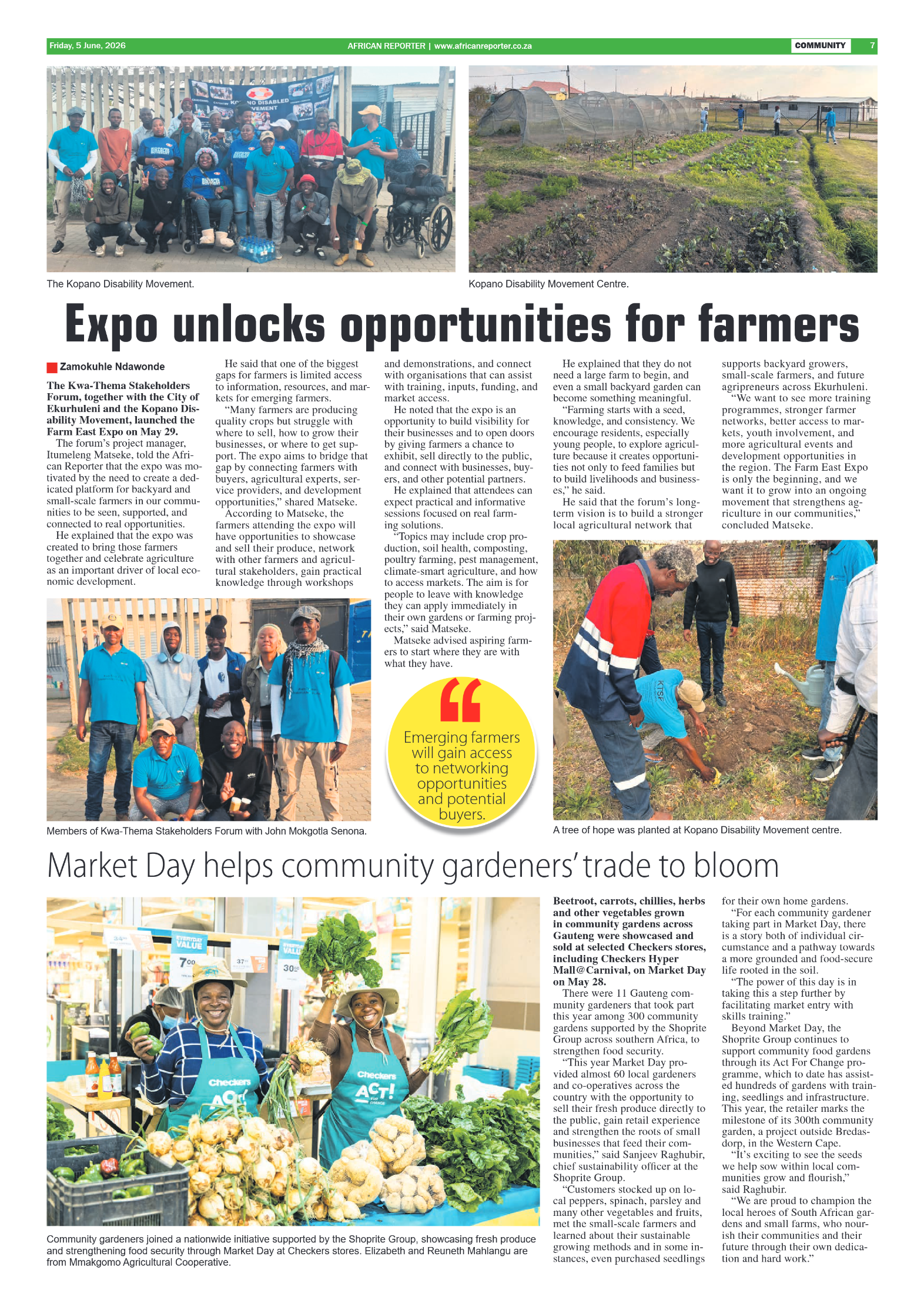 African Reporter 5 June 2026 page 7