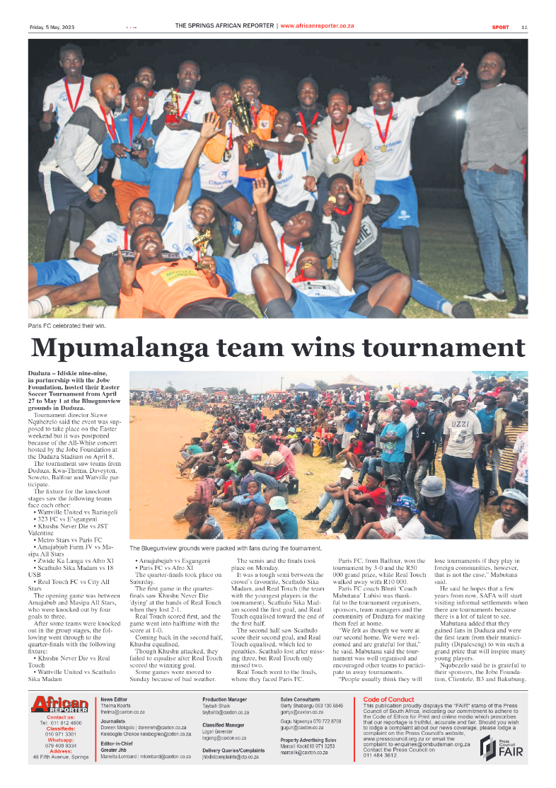 African Reporter 5 May 2023 page 11
