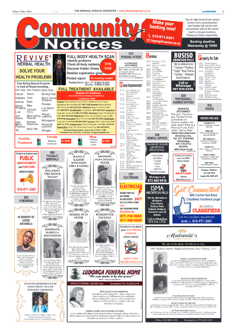 African Reporter 5 May 2023 page 9