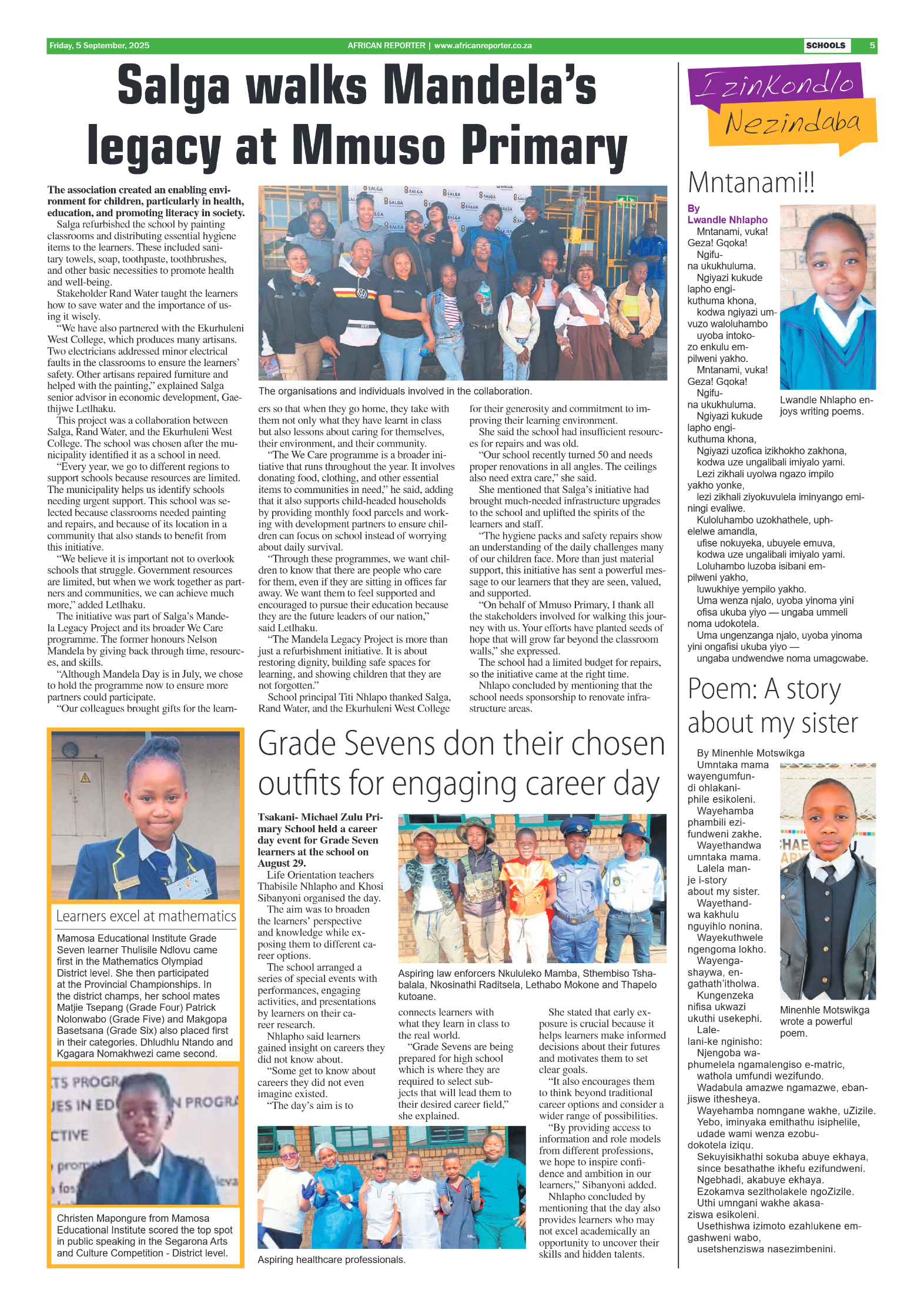 African Reporter 5 September 2025 page 5