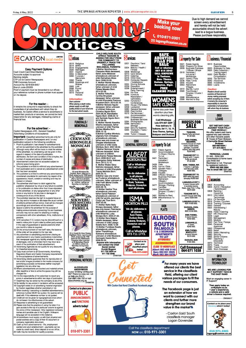 African Reporter 6 May 2022 page 5