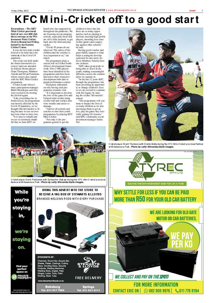 African Reporter 6 May 2022 page 7