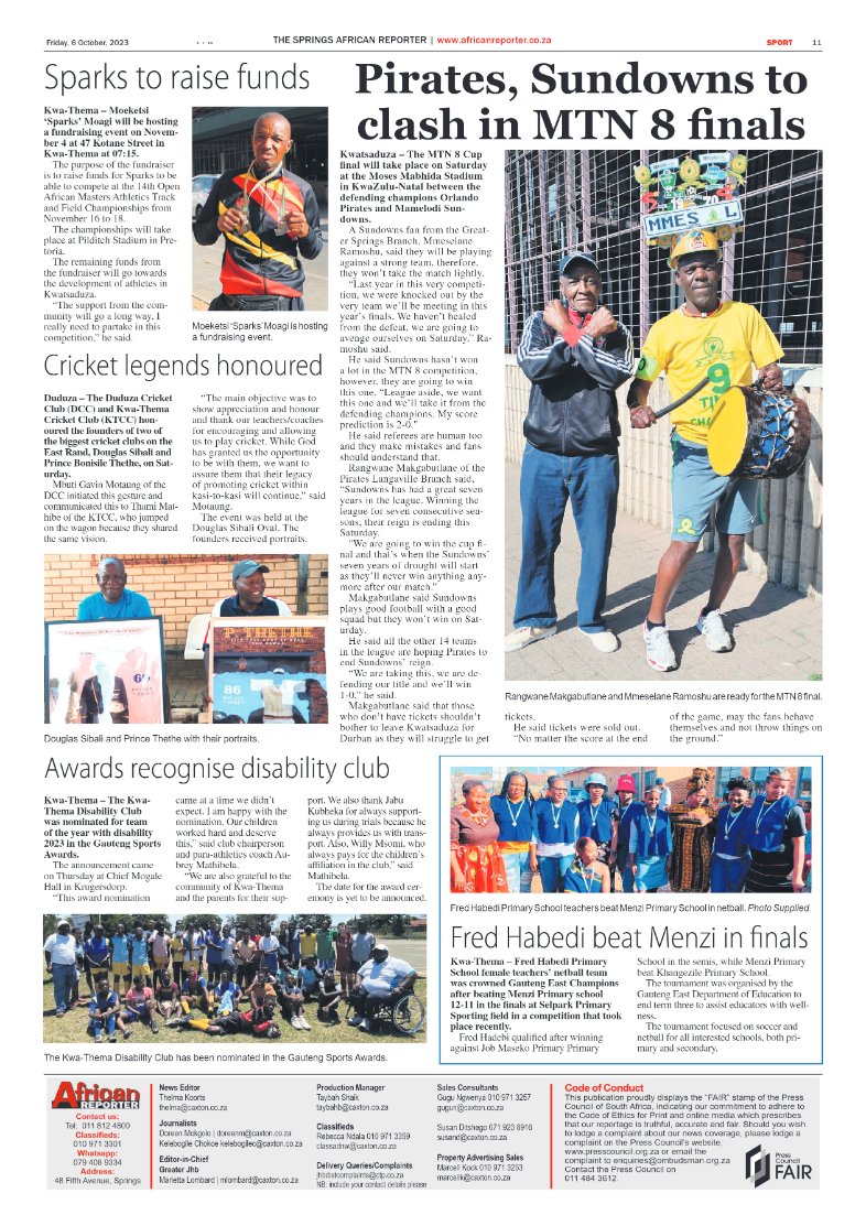African Reporter 6 October 2023 page 9