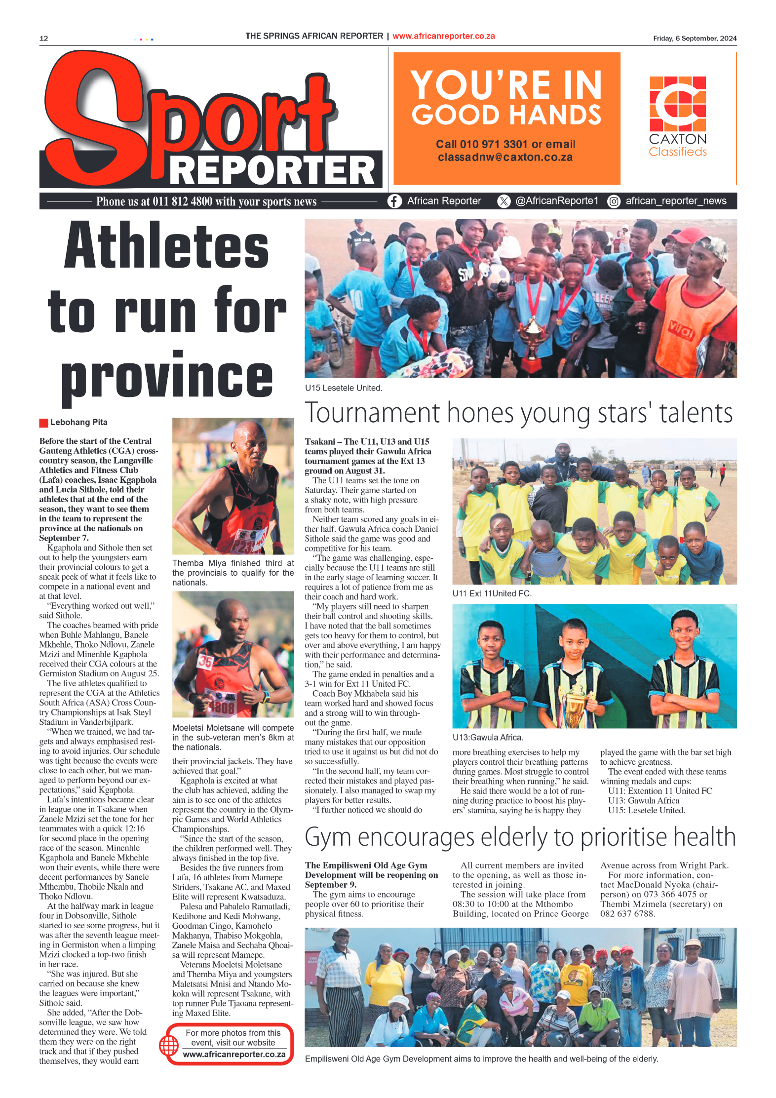 African Reporter 6 September 2024 page 12