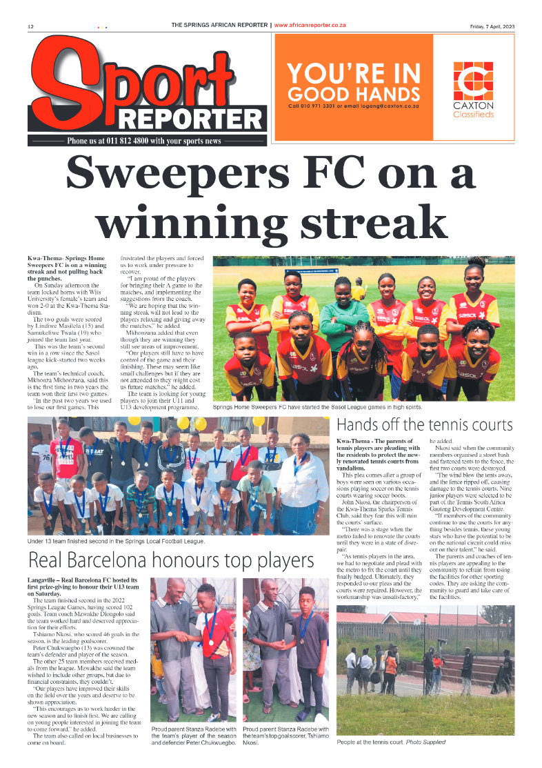 African Reporter 7 April 2023 page 12