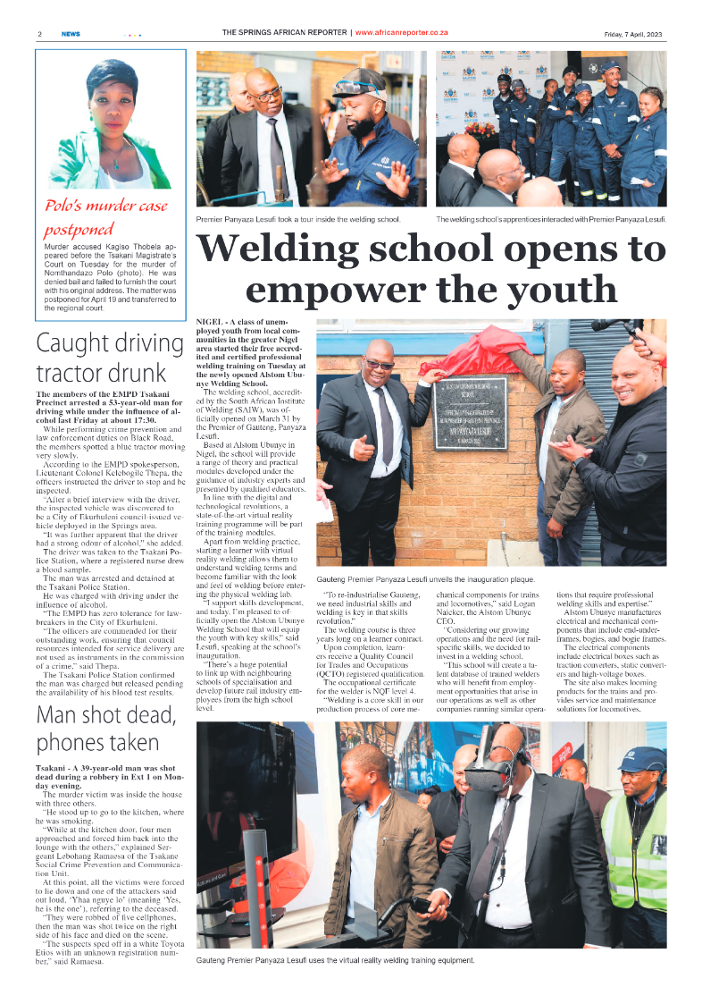 African Reporter 7 April 2023 page 2