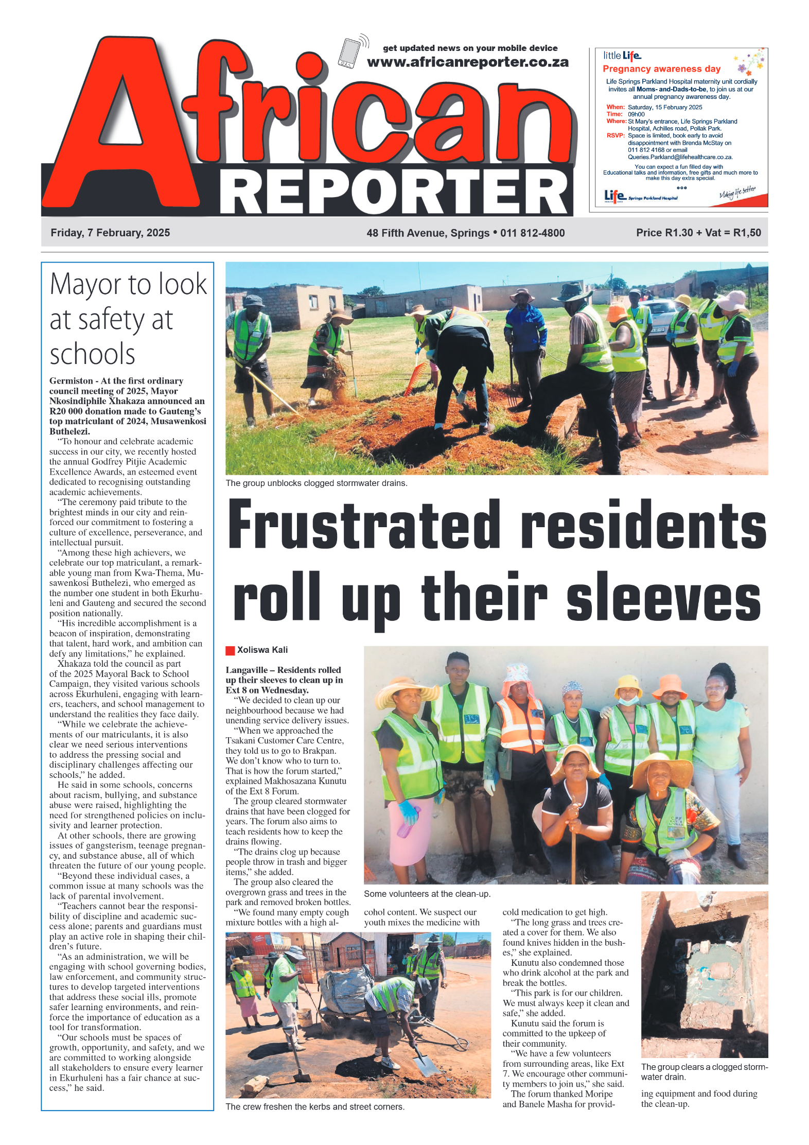 African Reporter 7 February 2025 page 1