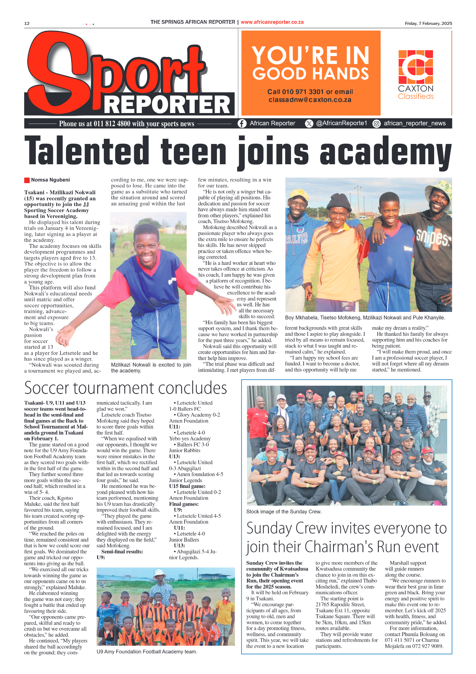 African Reporter 7 February 2025 page 12