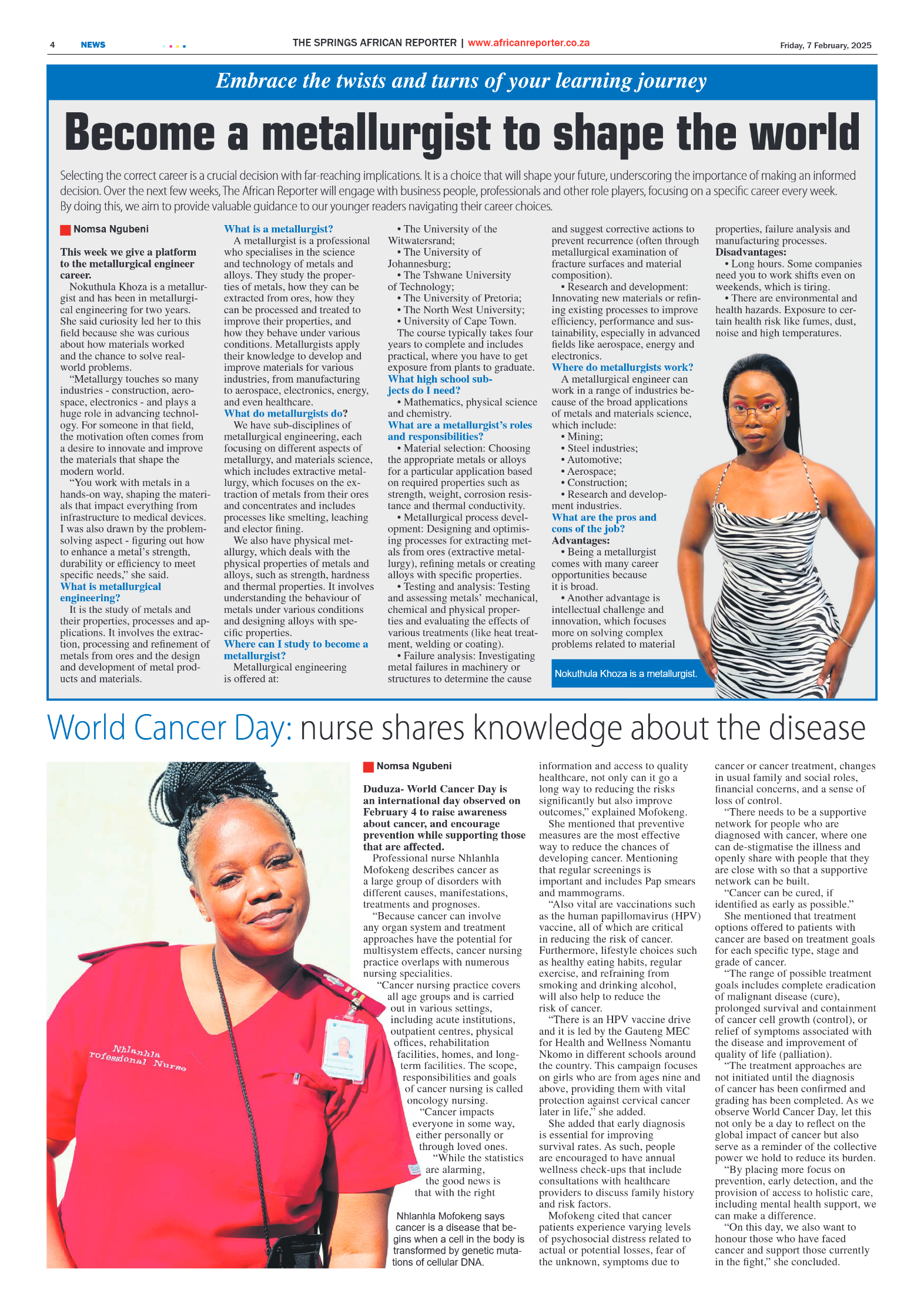African Reporter 7 February 2025 page 4