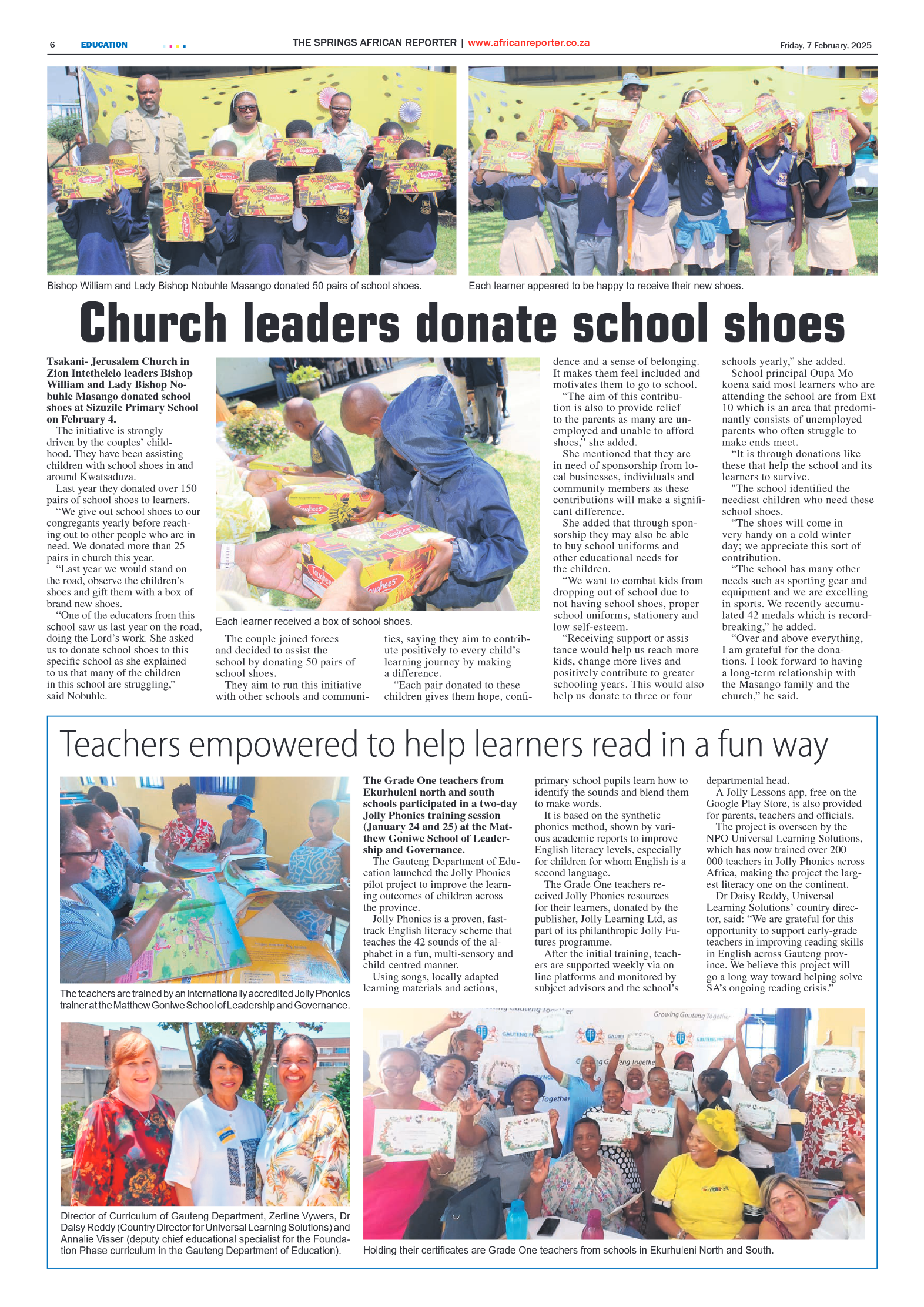 African Reporter 7 February 2025 page 6
