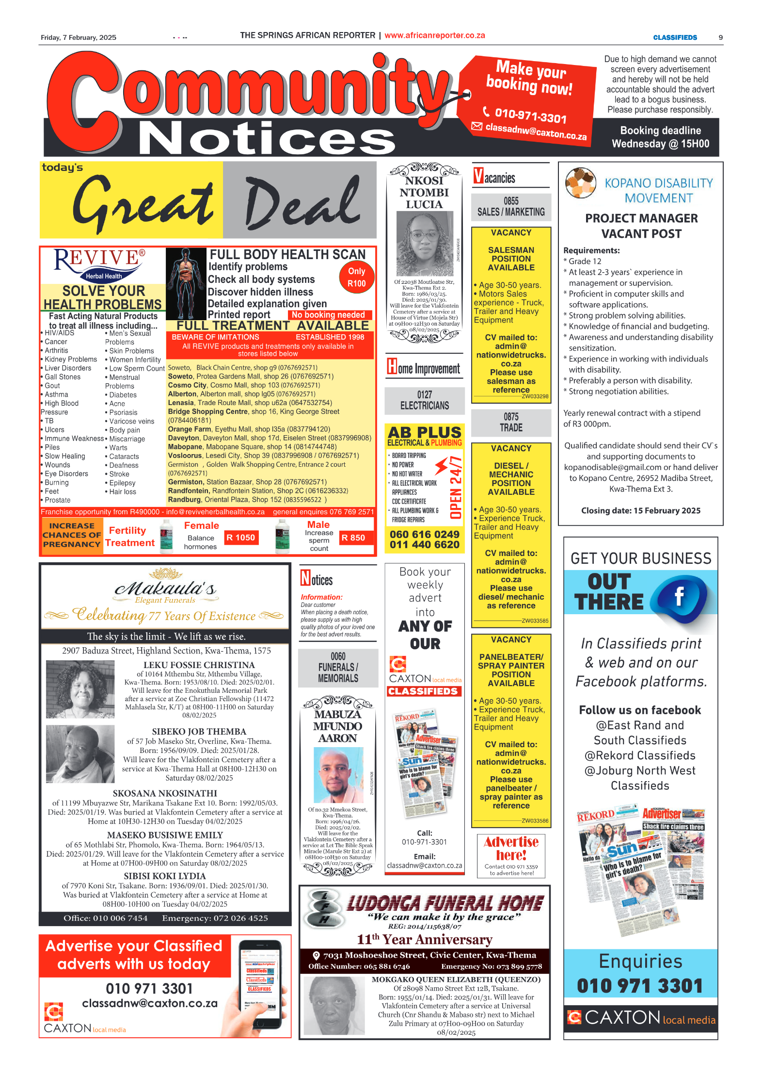 African Reporter 7 February 2025 page 9
