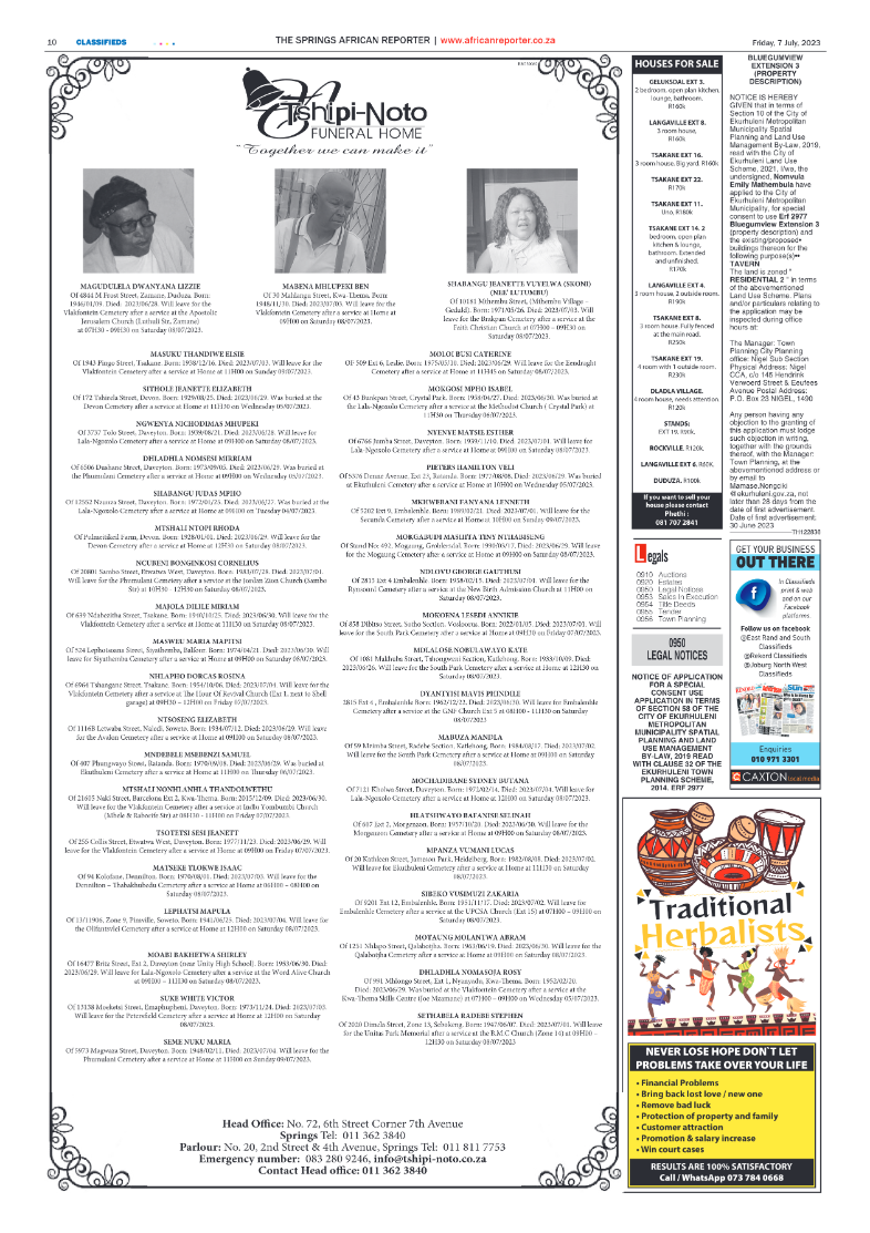African Reporter 7 July 2023 page 10