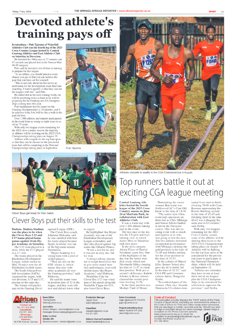 African Reporter 7 July 2023 page 11