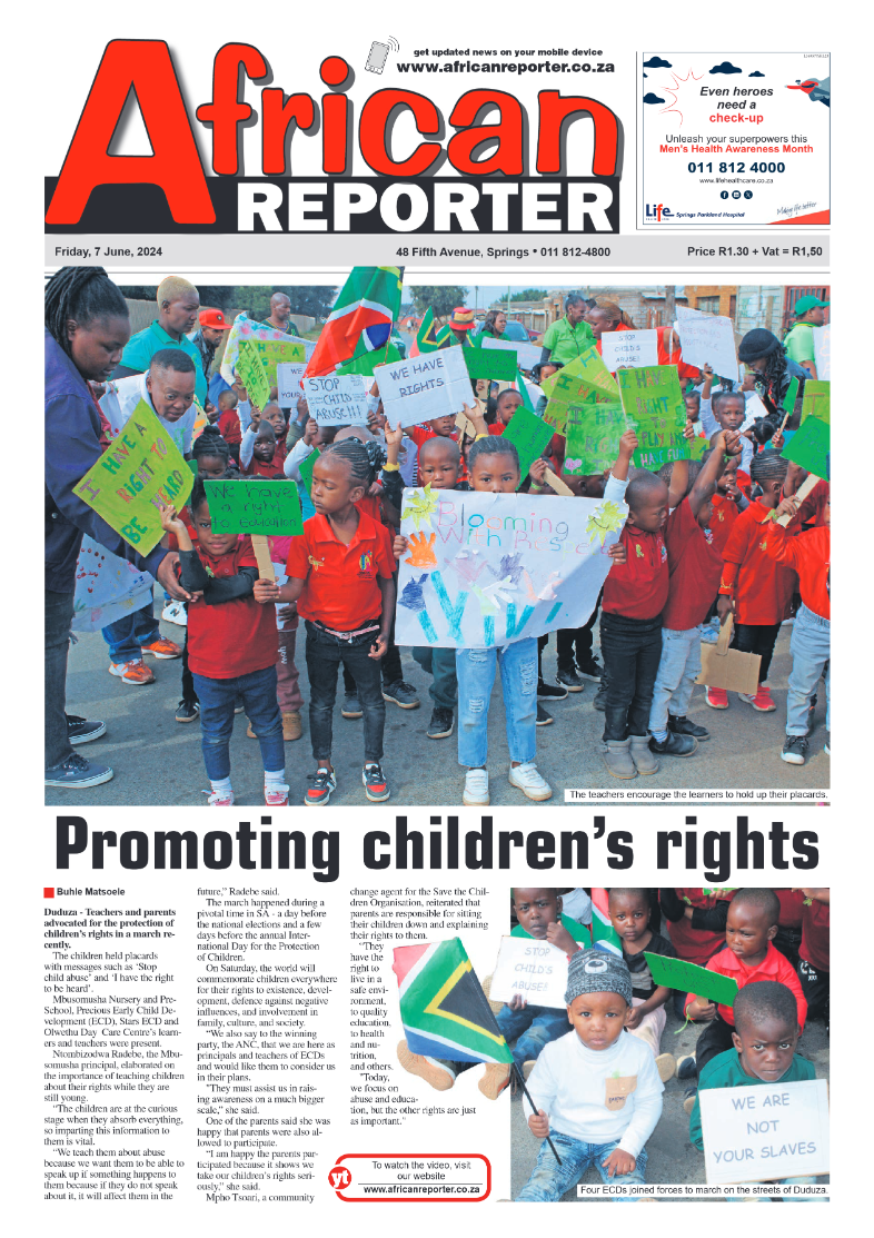 African Reporter 7 June 2024 page 1