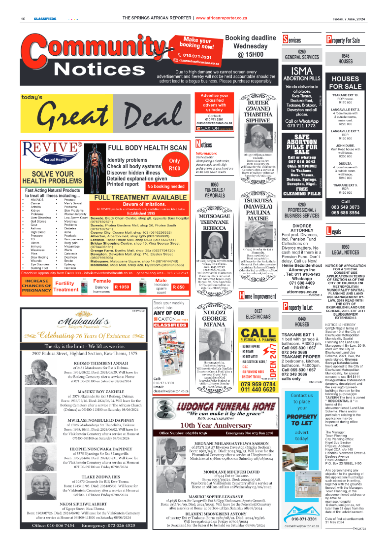 African Reporter 7 June 2024 page 10