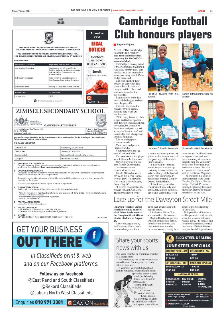 African Reporter 7 June 2024 page 11