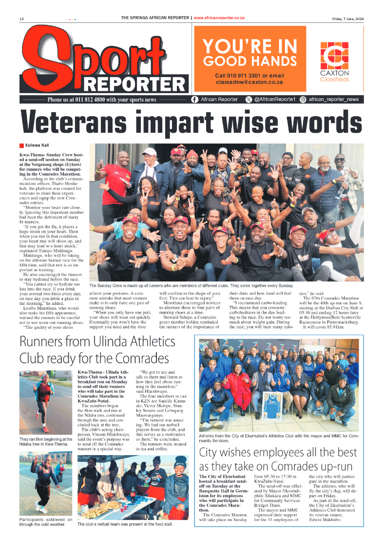 African Reporter 7 June 2024 page 12