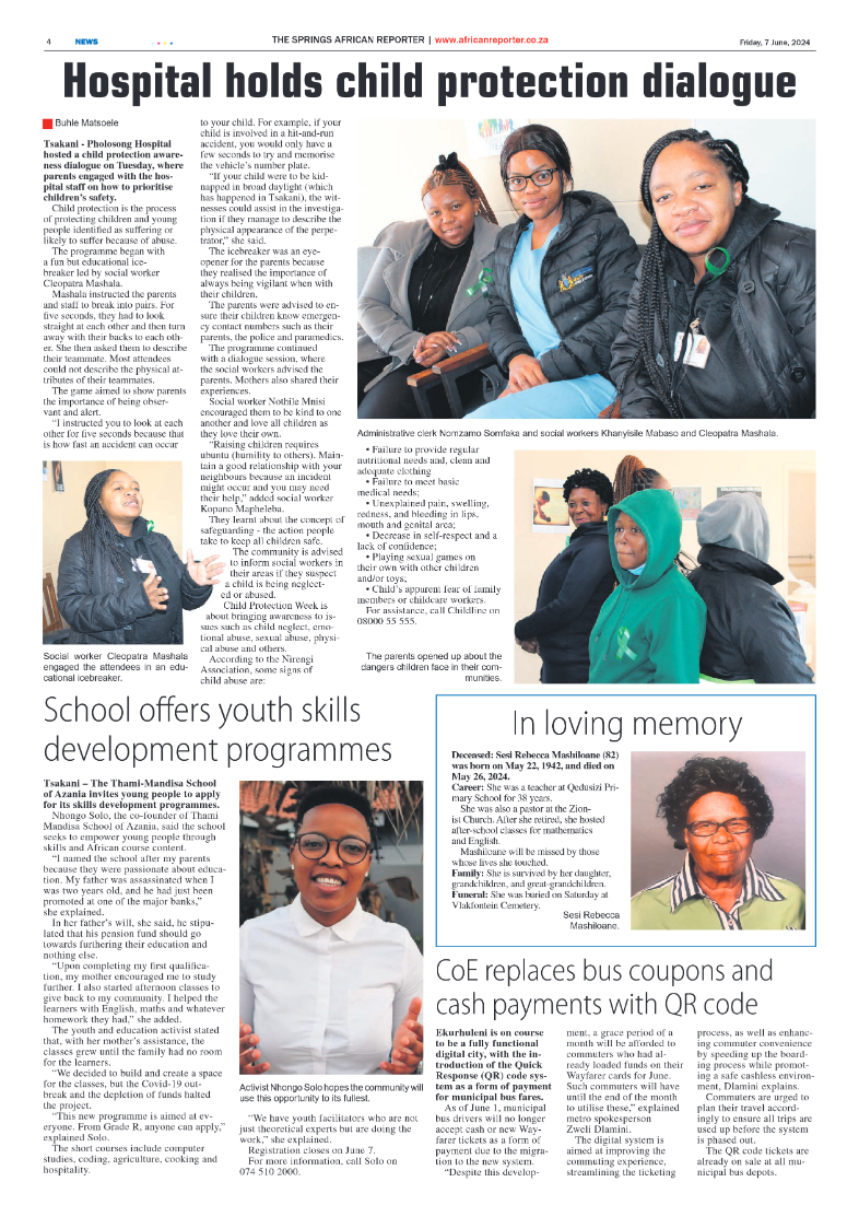 African Reporter 7 June 2024 page 4