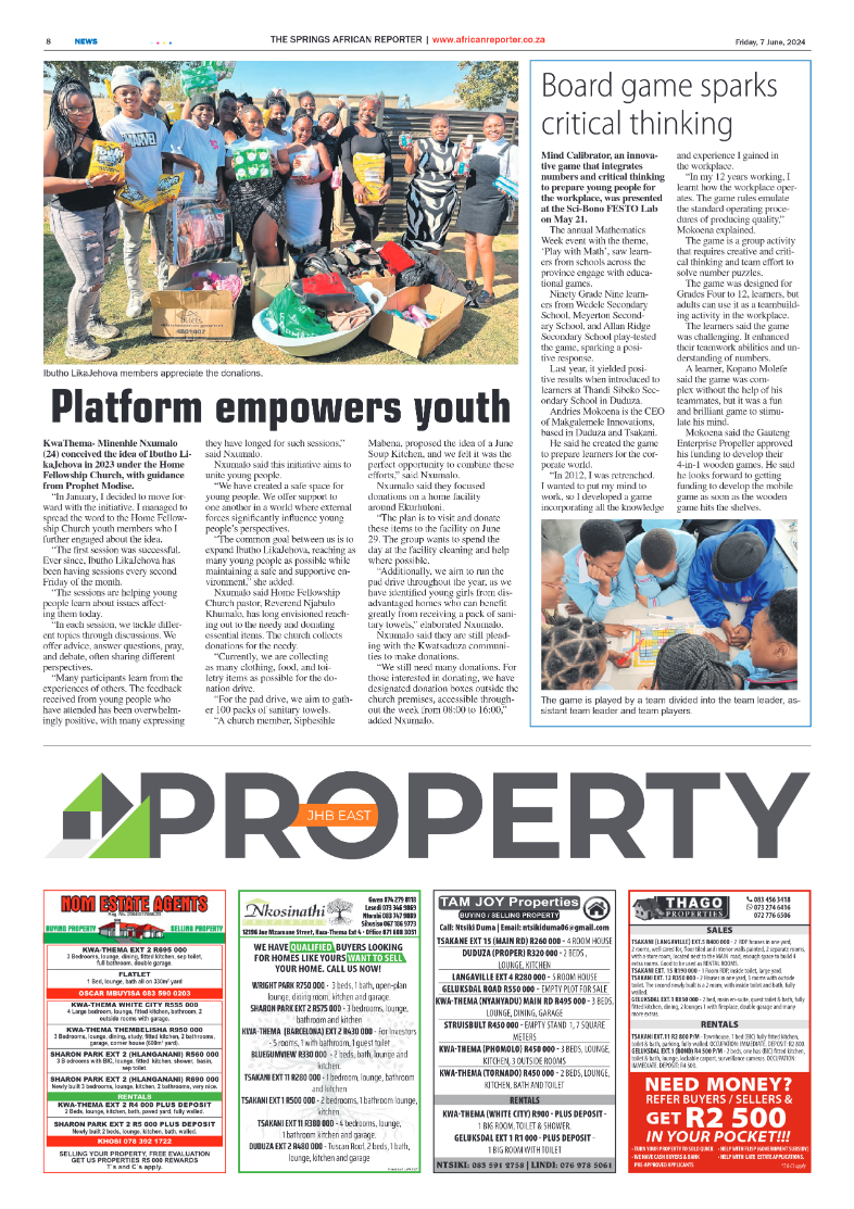 African Reporter 7 June 2024 page 8