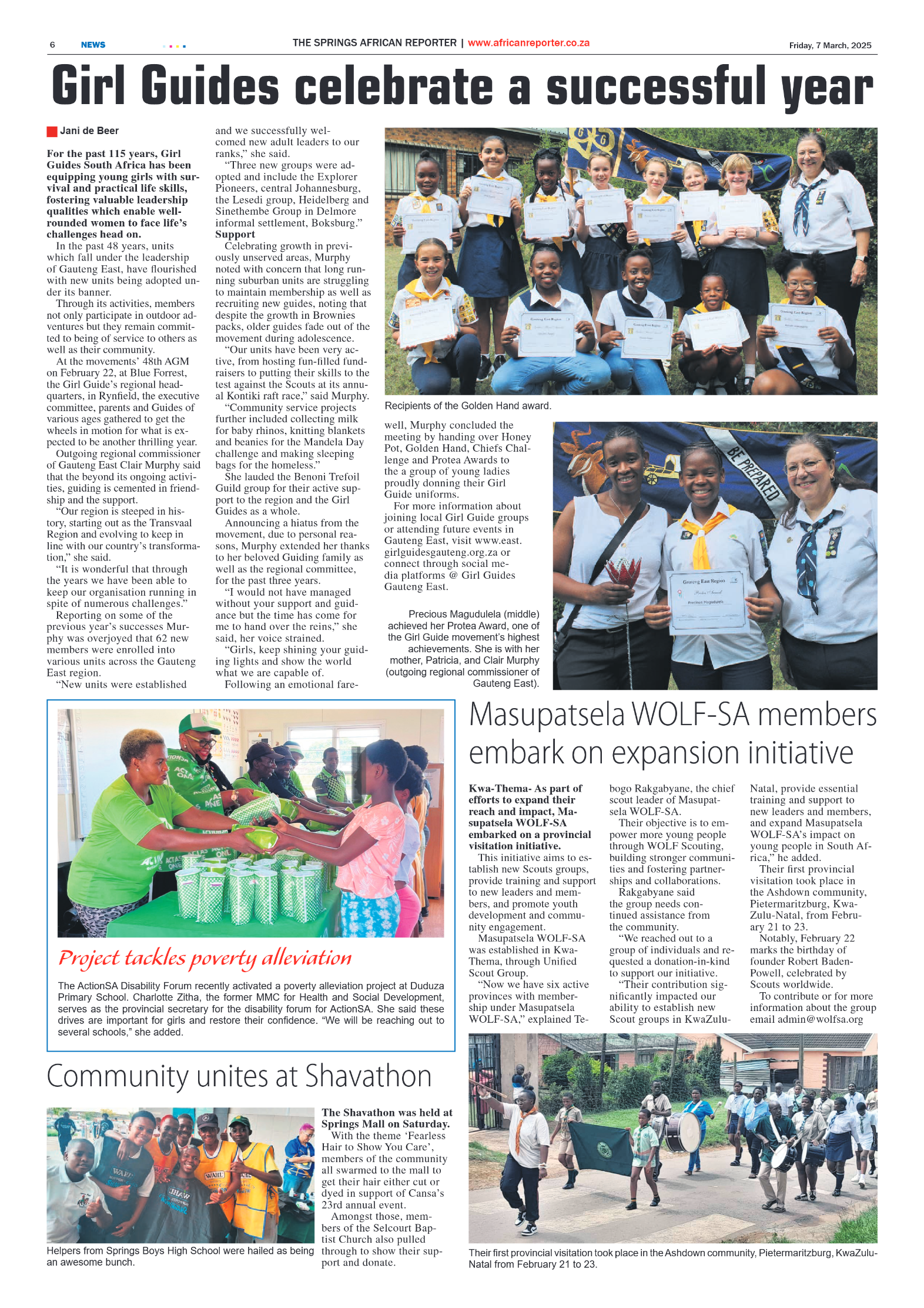 African Reporter 7 March 2025 page 6