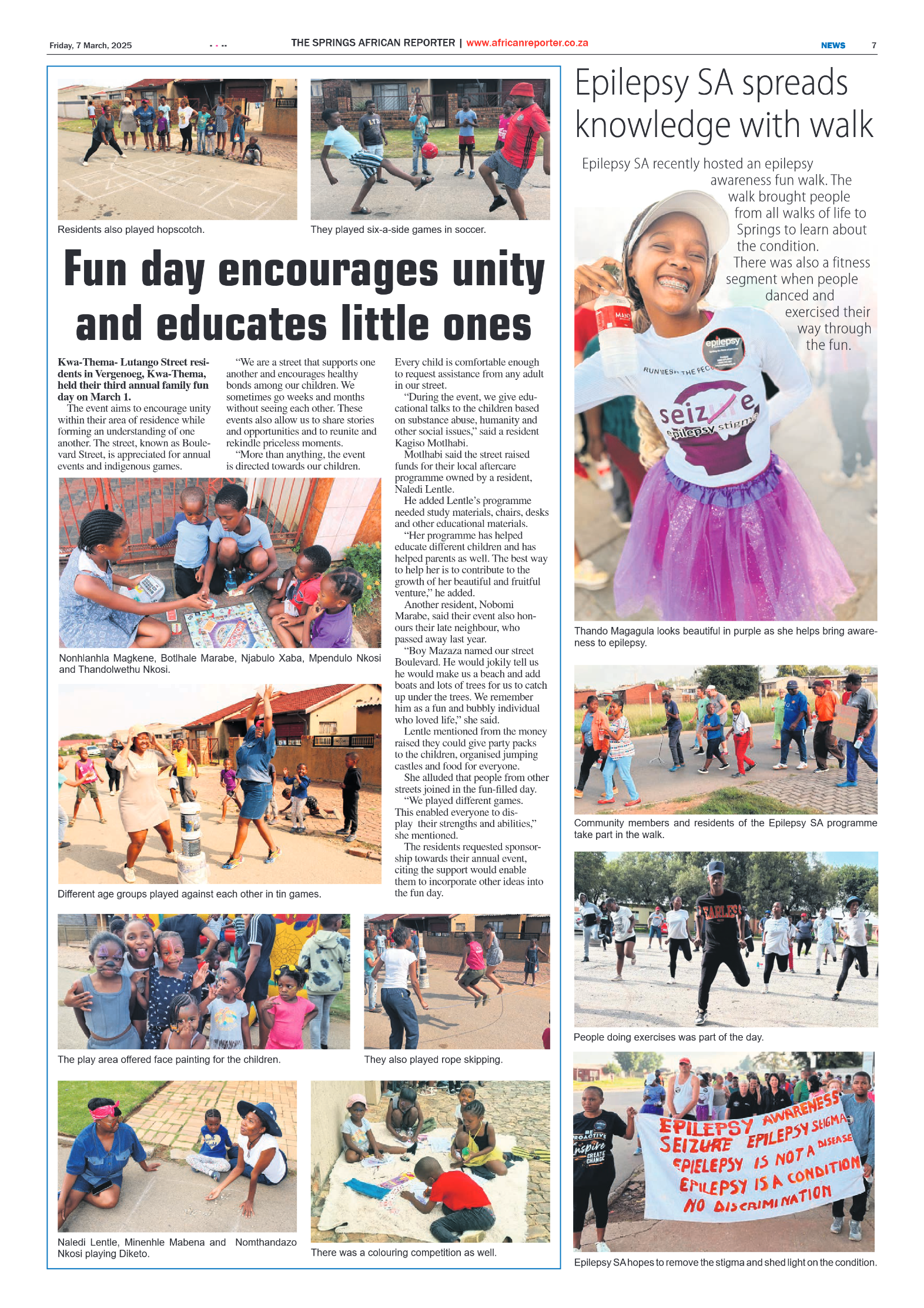 African Reporter 7 March 2025 page 7