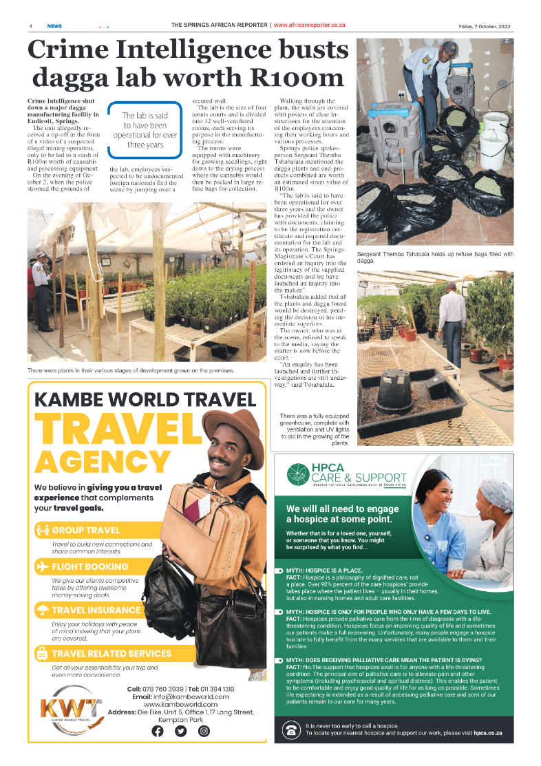 African Reporter 7 Oct 2022 page 4