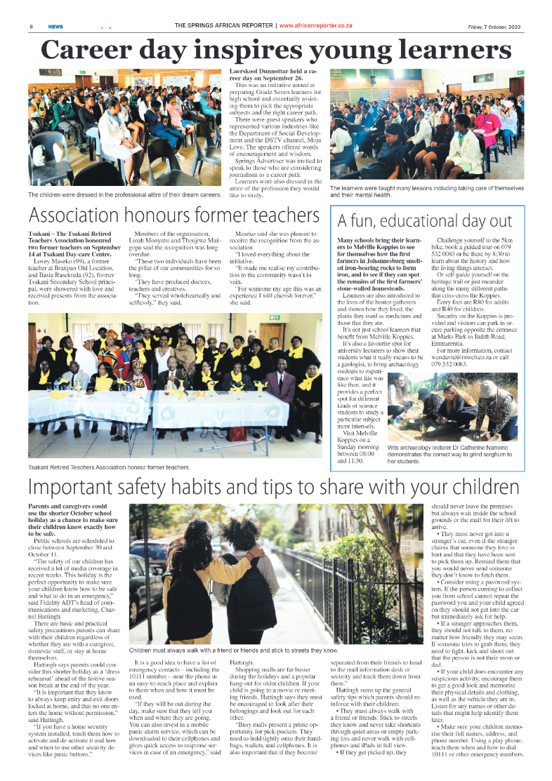 African Reporter 7 Oct 2022 page 8