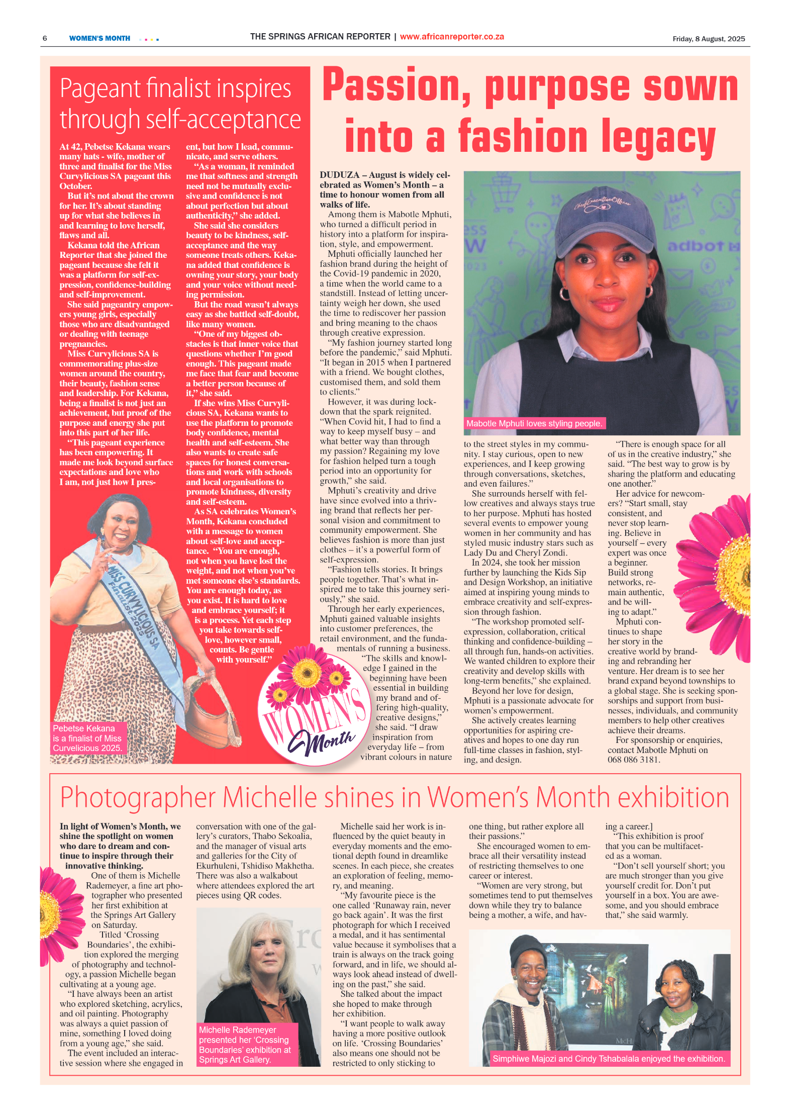 African Reporter 8 August 2025 page 6