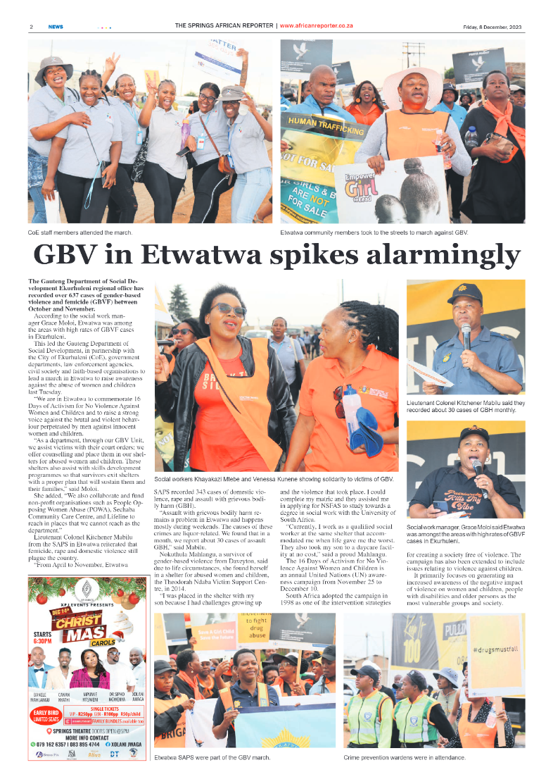 African Reporter 8 December 2023 page 2