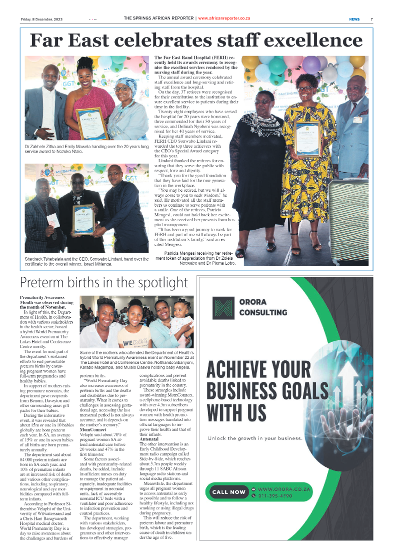African Reporter 8 December 2023 page 7