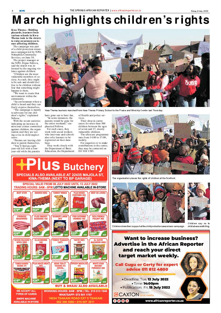 African Reporter 8 July 2022 page 4